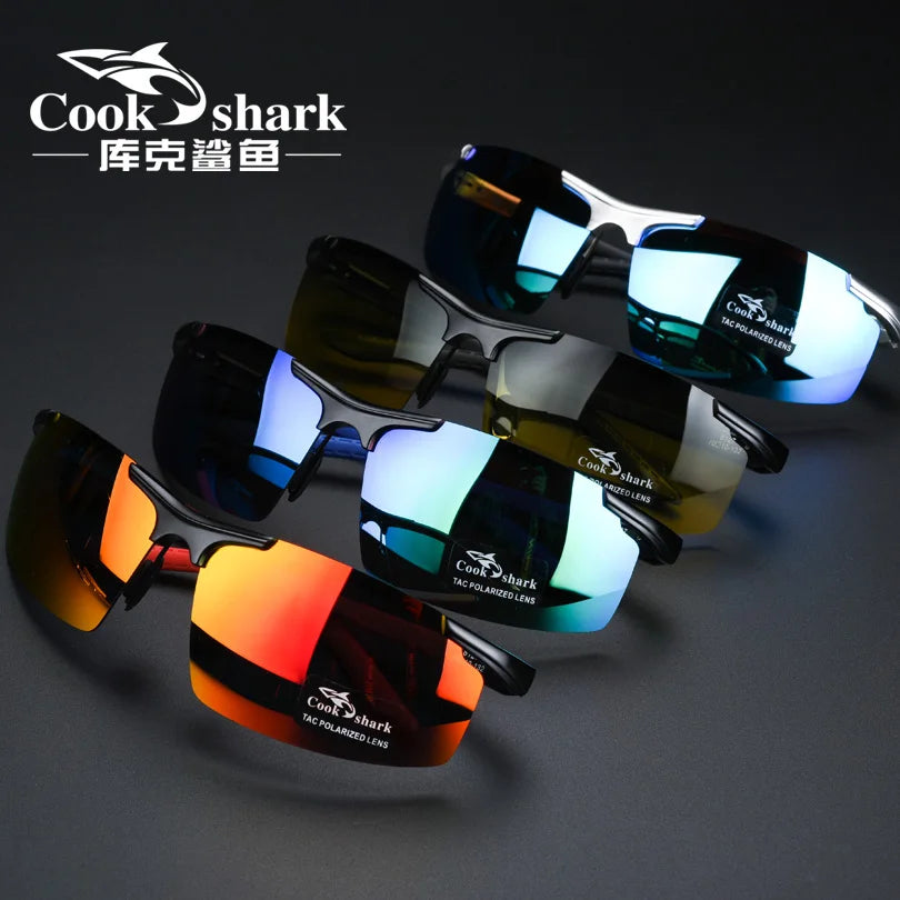 LuxeShade Men's Polarized Photochromic Riding Sunglasses