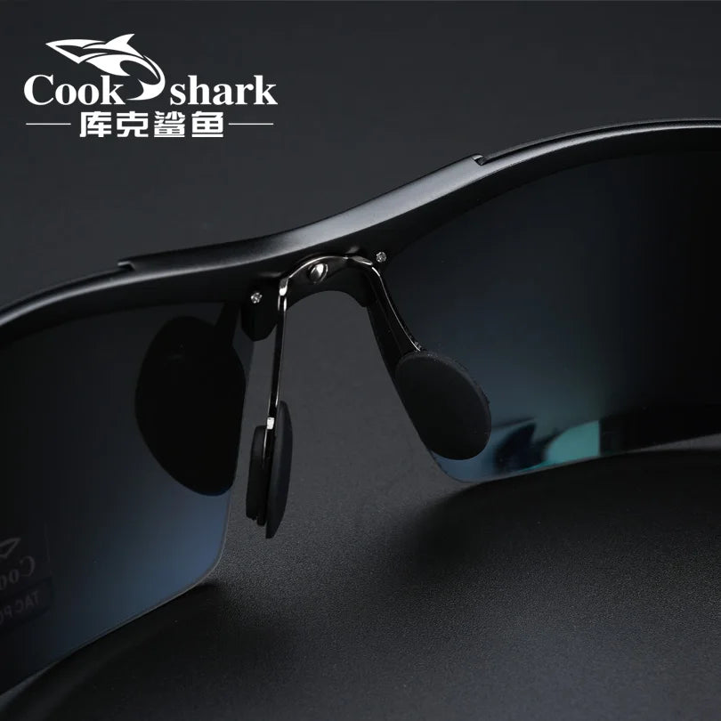 LuxeShade Men's Polarized Photochromic Riding Sunglasses