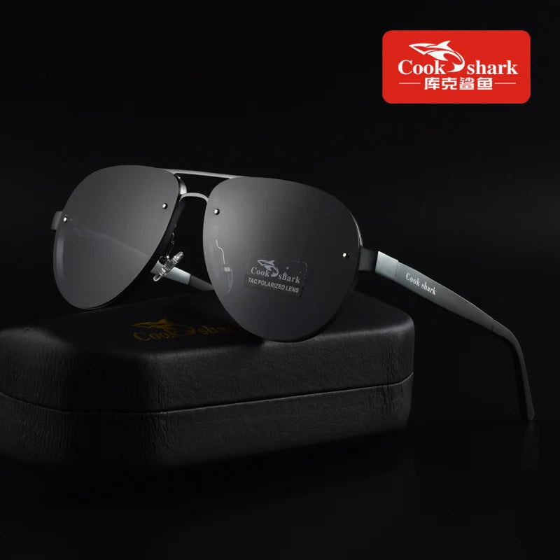 LuxeShade Men's Polarized Photochromic Sunglasses