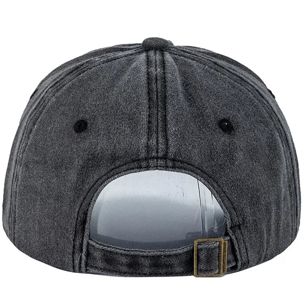LuxeShade Vintage TEXAS Embroidered Cotton Cap