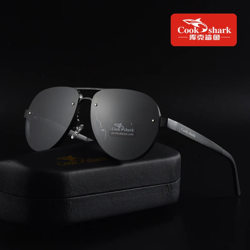 LuxeShade Men's Polarized Photochromic Sunglasses