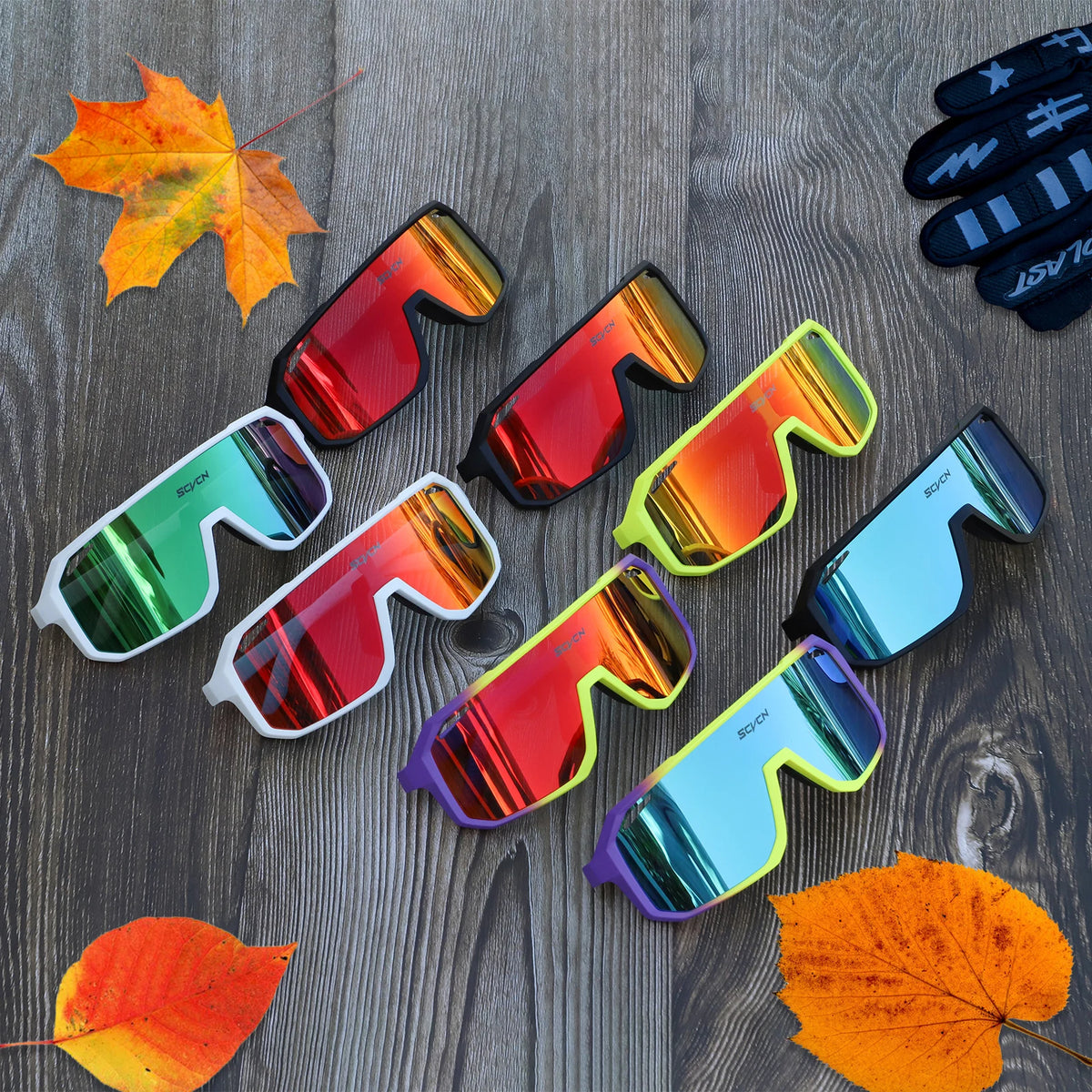 LuxeShade Photochromic Cycling Sunglasses
