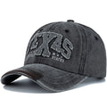 LuxeShade Vintage TEXAS Embroidered Cotton Cap
