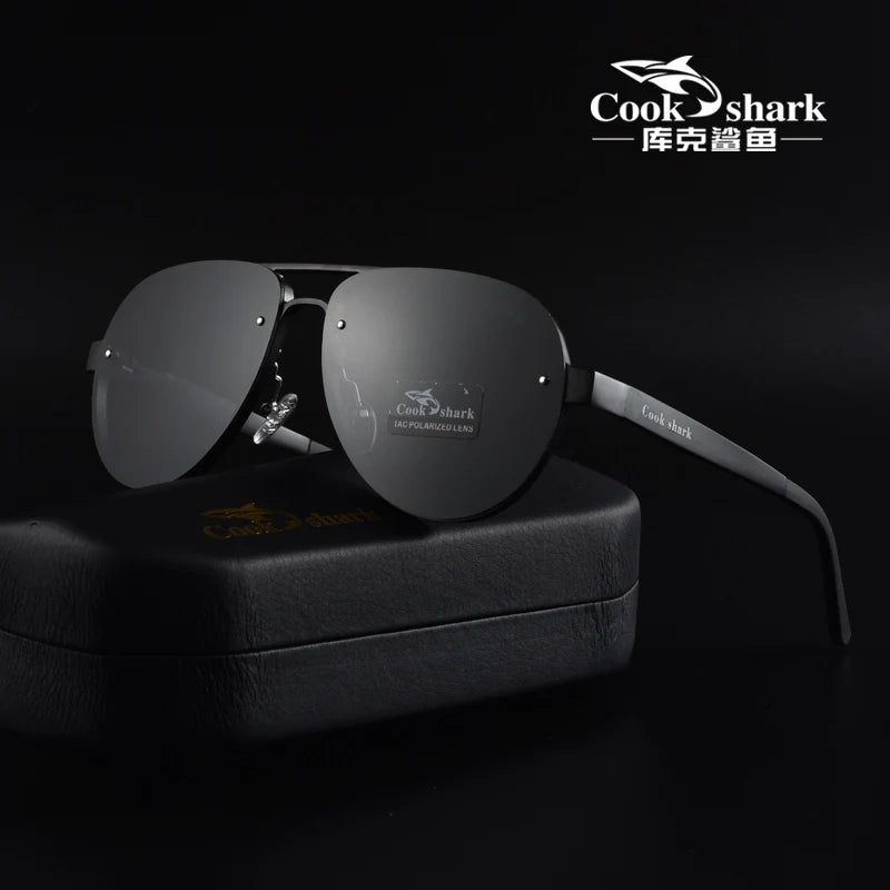 LuxeShade Men's Polarized Photochromic Sunglasses