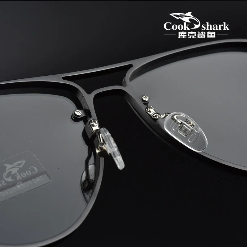 LuxeShade Men's Polarized Photochromic Sunglasses