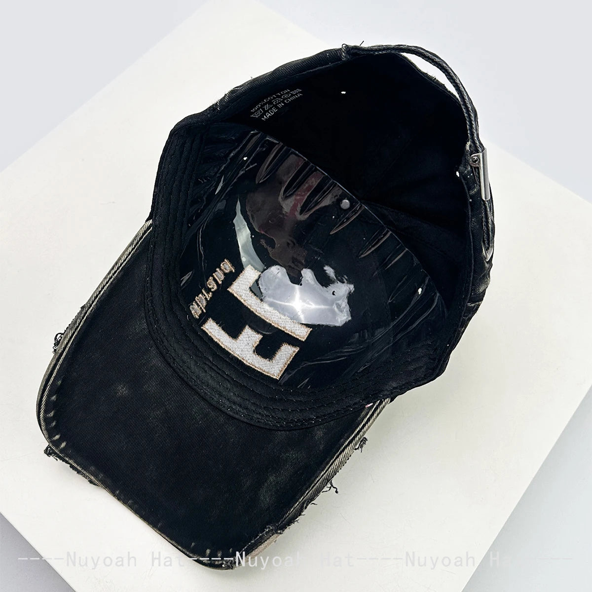 LuxeShade Embroidered Cotton Baseball Cap