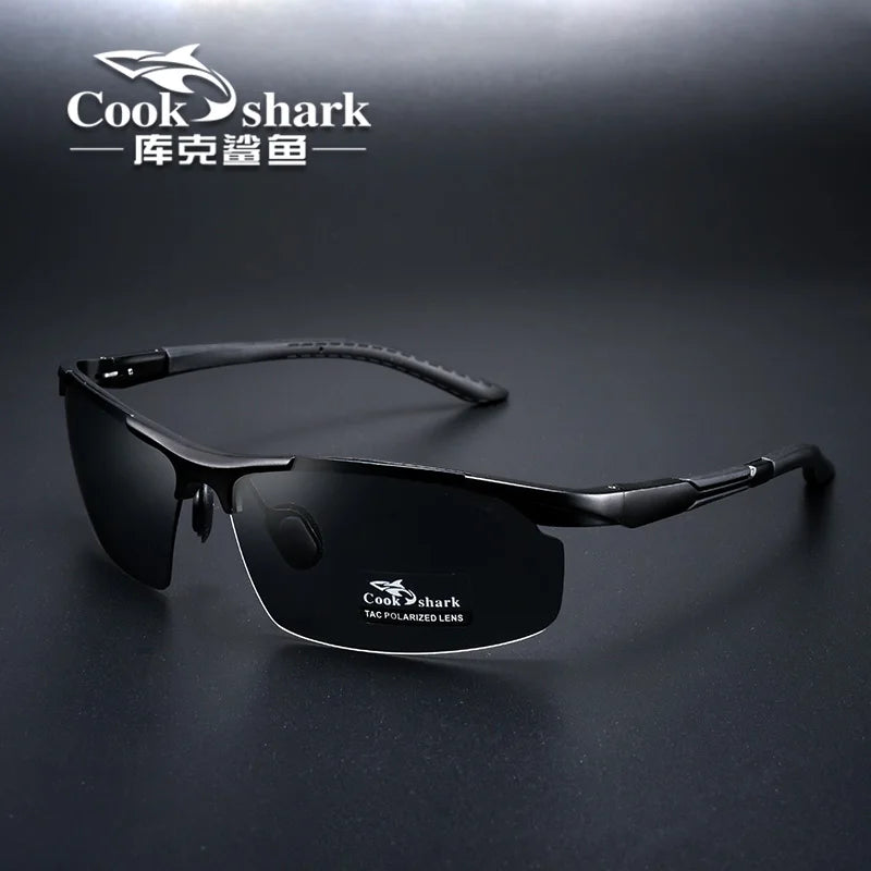 LuxeShade Men's Polarized Photochromic Riding Sunglasses