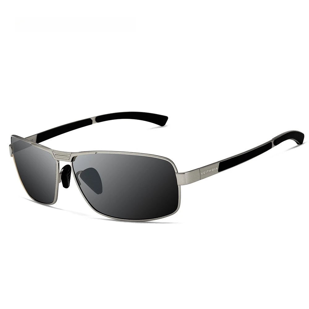 LuxeShade Polarized Rectangle Sunglasses – UV400