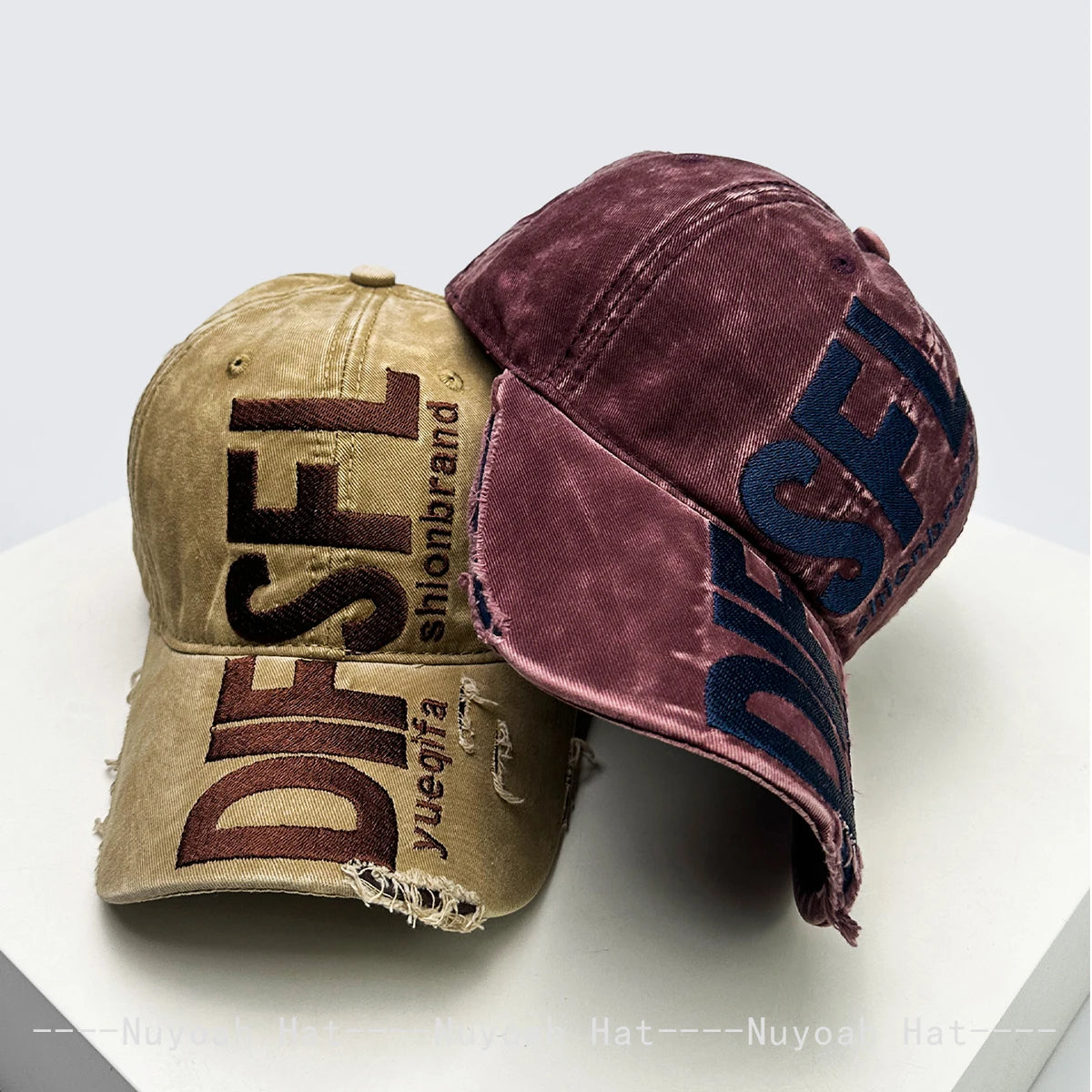 LuxeShade Embroidered Cotton Baseball Cap