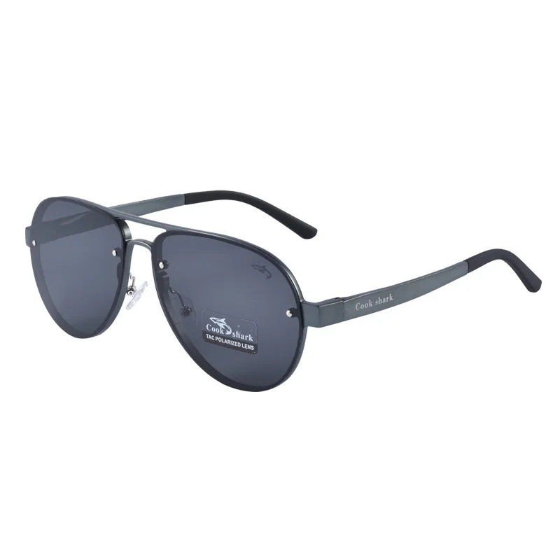 LuxeShade Men's Polarized Photochromic Sunglasses